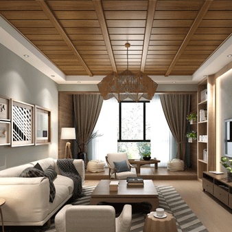 艺扣铝木吊顶|吊顶材料之厨房集成吊顶铝扣板！
